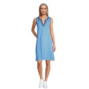 NWT Lands' End Womens Sleeveless Cotton Jersey Swim Cover-Up Petite XS $80 HH246